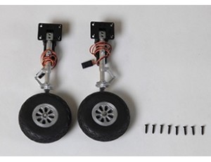 Arrows 1.1M P-51 "Detroit Miss" Electric Retract Main Landing Gear Set